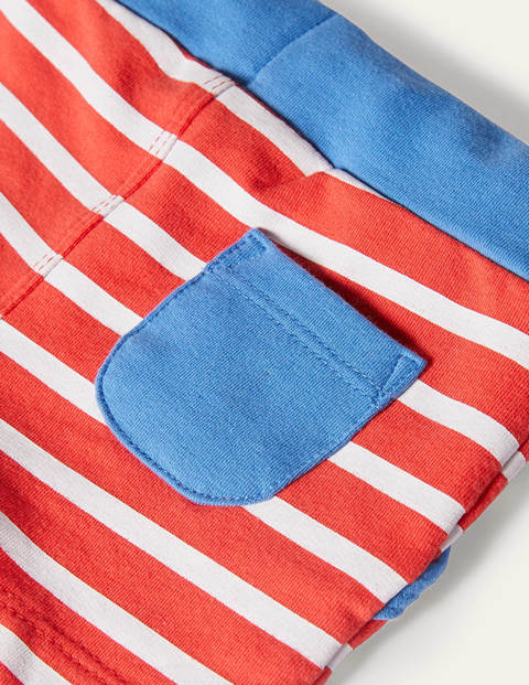 Essential Jersey Shorts - Fire Red/Ivory Essential Jersey Shorts - Fire Red/Ivory