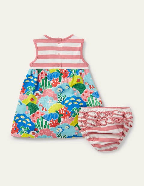 Robe en jersey à imprimé - Récif de corail multi Robe en jersey à imprimé - Récif de corail multi
