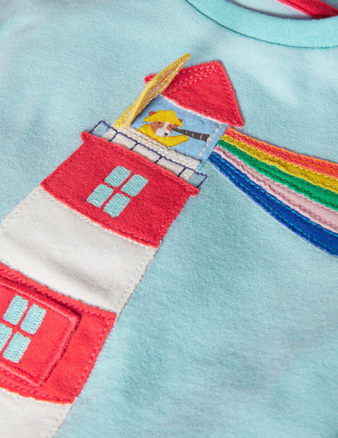 Animal Adventures Flap T-shirt - Provence Blue Lighthouse Animal Adventures Flap T-shirt - Provence Blue Lighthouse