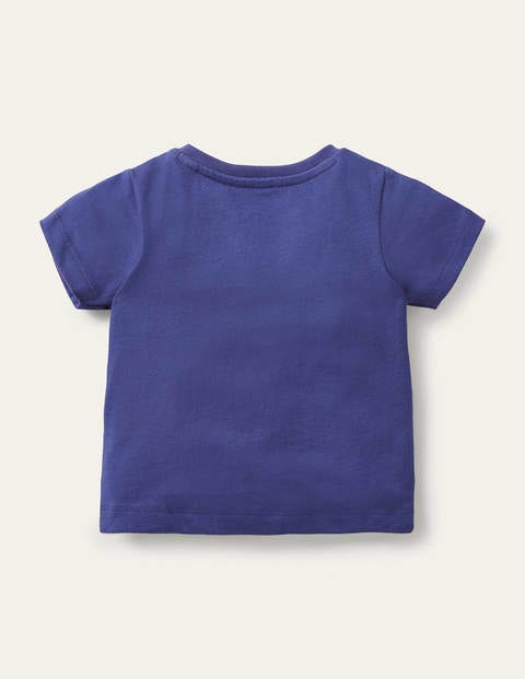 Animal Adventures Flap T-shirt - Starboard Blue Campervan Animal Adventures Flap T-shirt - Starboard Blue Campervan