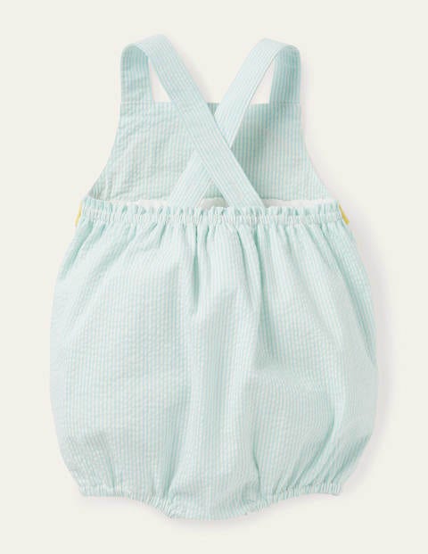 Jellyfish Appliqué Romper - Ivory/Georgian Blue Jellyfish Jellyfish Appliqué Romper - Ivory/Georgian Blue Jellyfish
