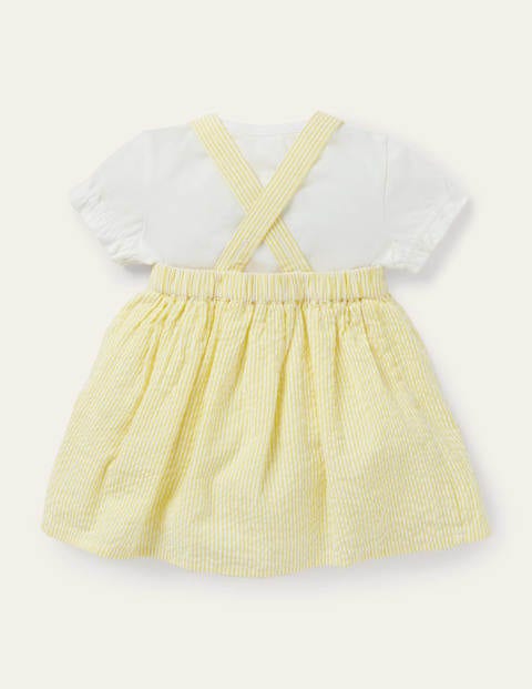 Ice Cream Pinnie Set - Ivory/Yellow Ice-Cream Ice Cream Pinnie Set - Ivory/Yellow Ice-Cream