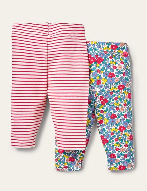 Twin Pack Leggings - Multi Apple Blossom Floral Twin Pack Leggings - Multi Apple Blossom Floral