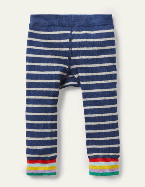 Legging en maille - Nuage bleu marine universitaire/gris chiné Legging en maille - Nuage bleu marine universitaire/gris chiné