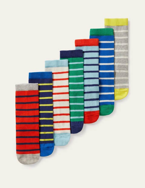 Sock Box 7 Pack - Multi Sock Box 7 Pack - Multi