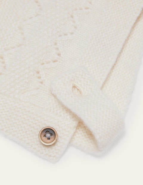 Cashmere Bonnet - Ivory Cashmere Bonnet - Ivory
