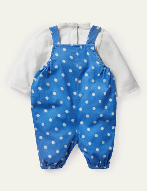 Rainbow Dungaree Set - Venice Blue Rainbows Rainbow Dungaree Set - Venice Blue Rainbows