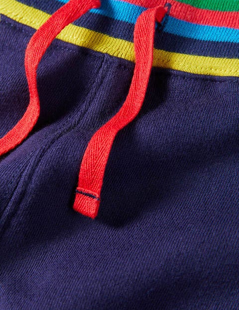 Rainbow Rib Jersey Bottoms - Starboard Blue Rainbow Rib Jersey Bottoms - Starboard Blue