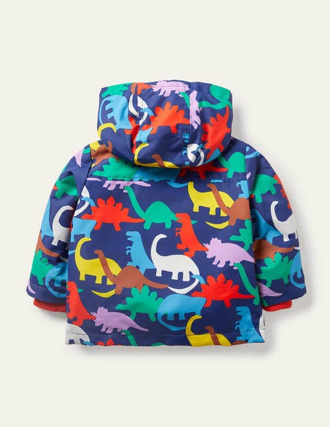 Dino 3-in-1 Printed Jacket - College Navy Paintbox Dino Dino 3-in-1 Printed Jacket - College Navy Paintbox Dino