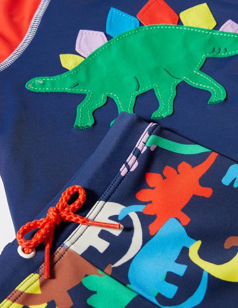 Fun Rash Guard Set - Deep Sea Paintbox Dino Fun Rash Guard Set - Deep Sea Paintbox Dino