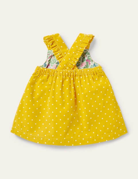 Spotty Cord Pinnie - Sweetcorn Pin Spot Spotty Cord Pinnie - Sweetcorn Pin Spot