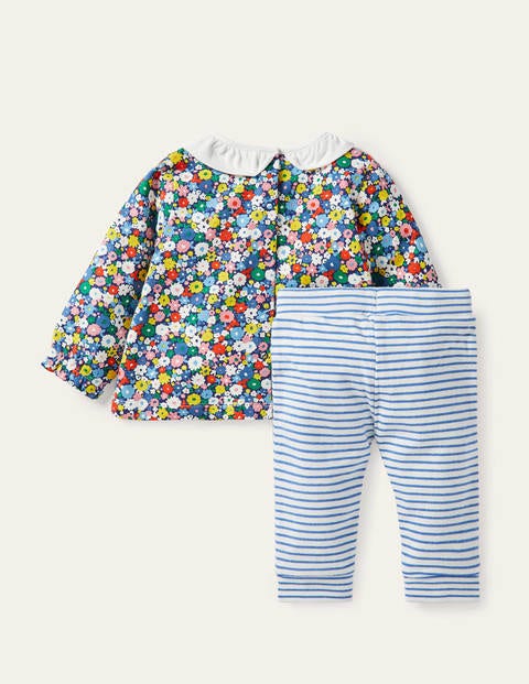 Supersoft Jersey Play Set - Multi Flower Patch Supersoft Jersey Play Set - Multi Flower Patch