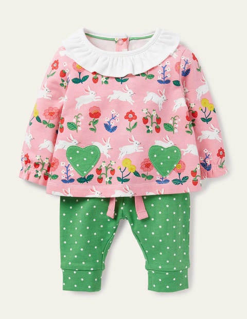 Supersoft Jersey Play Set - Pink Lemonade Bunny Supersoft Jersey Play Set - Pink Lemonade Bunny
