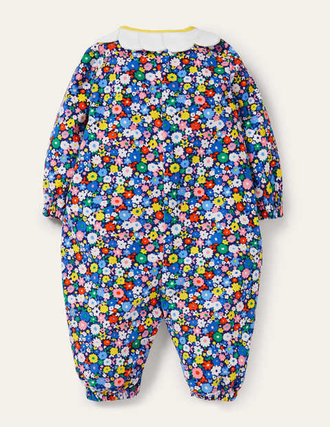 Floral Cord Romper - Multi Flower Patch Floral Cord Romper - Multi Flower Patch