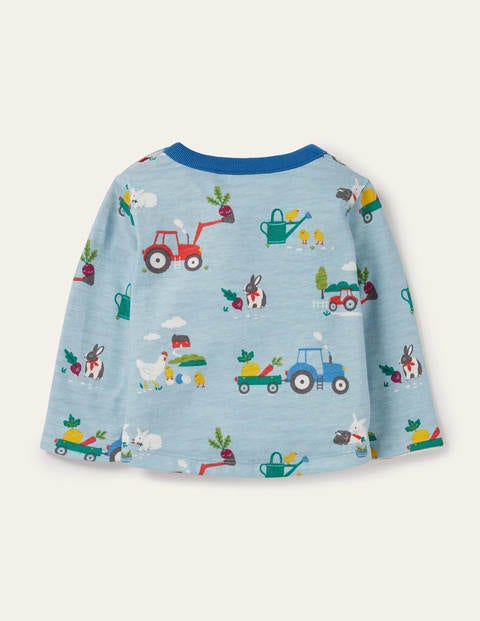 Farm Reversible T-shirt - Multi Farmyard Friends Farm Reversible T-shirt - Multi Farmyard Friends