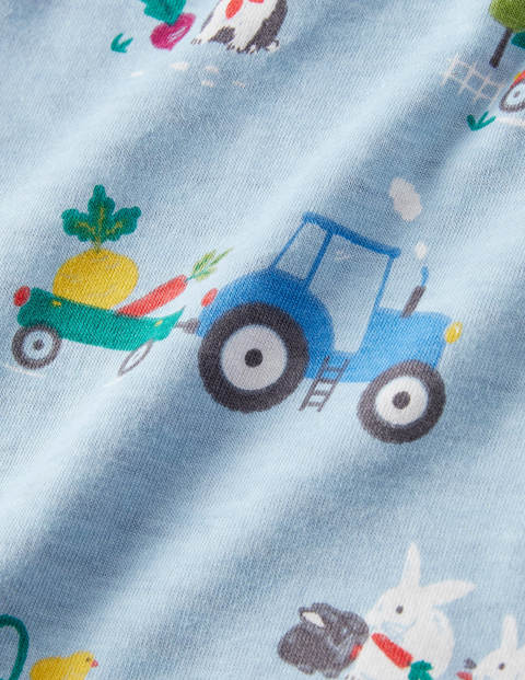 Farm Reversible T-shirt - Multi Farmyard Friends Farm Reversible T-shirt - Multi Farmyard Friends