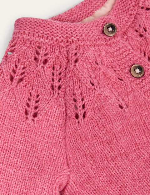 Everyday Textured Cardigan - Cosmos Pink Everyday Textured Cardigan - Cosmos Pink