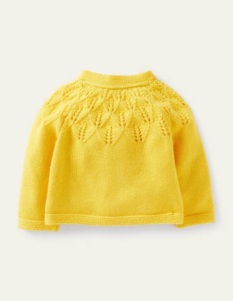 Everyday Textured Cardigan - Sweetcorn Yellow Everyday Textured Cardigan - Sweetcorn Yellow