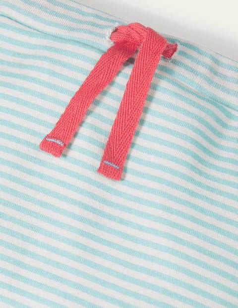 Organic Newborn Trousers - Frosted Blue/Ivory Organic Newborn Trousers - Frosted Blue/Ivory