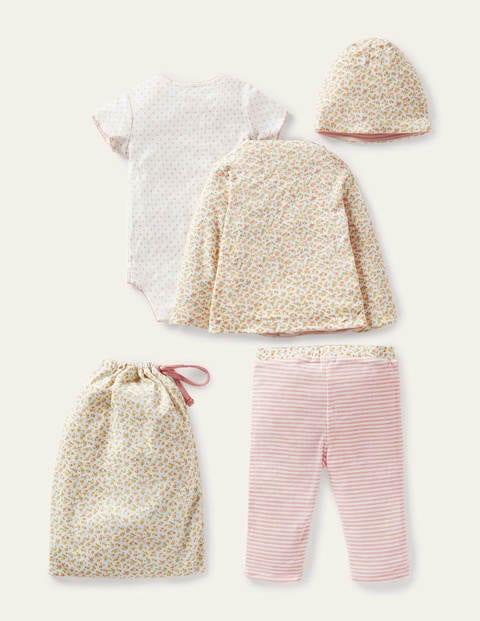 Organic Rose 4 Piece Gift Set - Ivory Tiny Rose Organic Rose 4 Piece Gift Set - Ivory Tiny Rose