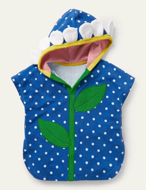 Towelling Throw-on - Blue Spot Towelling Throw-on - Blue Spot