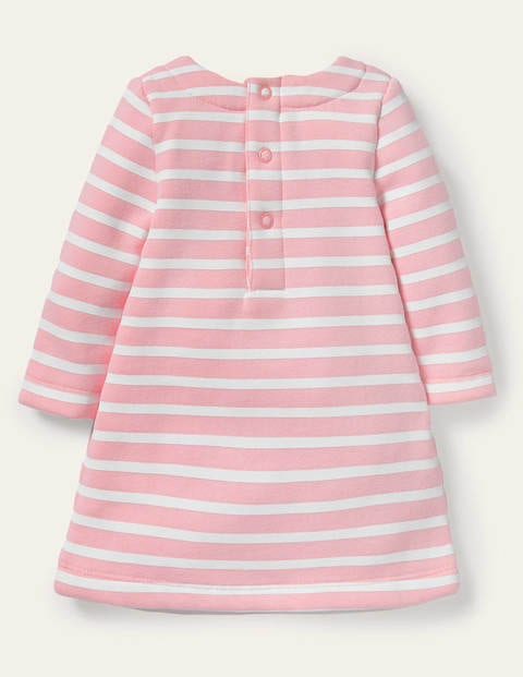 Cosy Sweatshirt Dress - Pink Lemonade/White Strawberry Cosy Sweatshirt Dress - Pink Lemonade/White Strawberry
