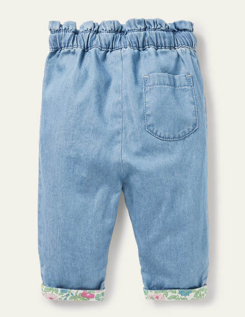 Chambray Pull-on Pants - Light Chambray Chambray Pull-on Pants - Light Chambray