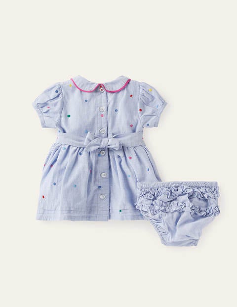 Robe à pois brodés - Pois brodés multi Robe à pois brodés - Pois brodés multi