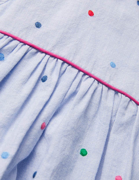 Robe à pois brodés - Pois brodés multi Robe à pois brodés - Pois brodés multi