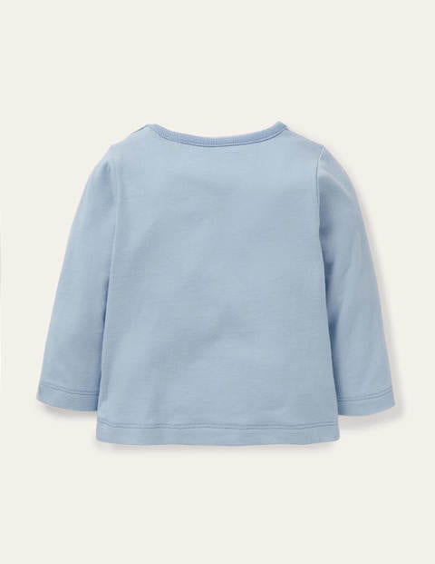 Lift-the-flap House T-shirt - Provence Blue Lift-the-flap House T-shirt - Provence Blue