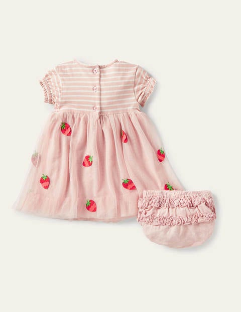 Strawberry Tulle Dress - Provence Dusty Pink Strawberry Tulle Dress - Provence Dusty Pink