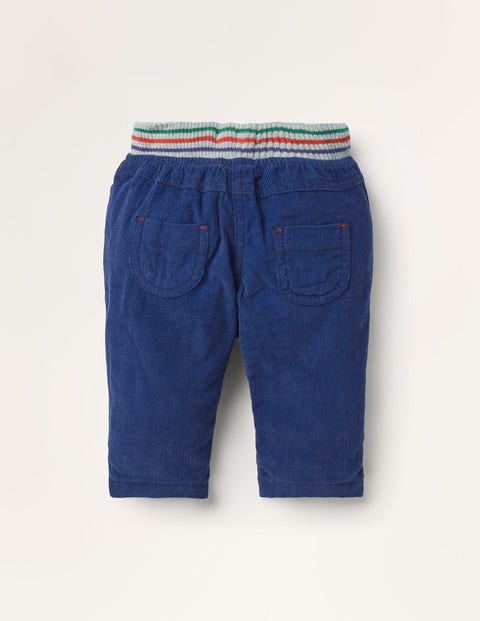 Rib Waist Pants - Starboard Blue Rib Waist Pants - Starboard Blue