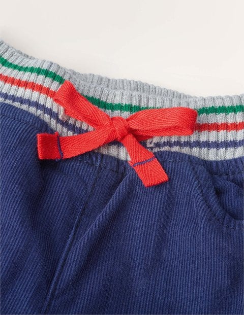 Rib Waist Pants - Starboard Blue Rib Waist Pants - Starboard Blue