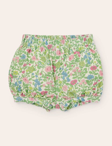 Floral Cord Bloomers - Vintage Flowerbed Floral Cord Bloomers - Vintage Flowerbed