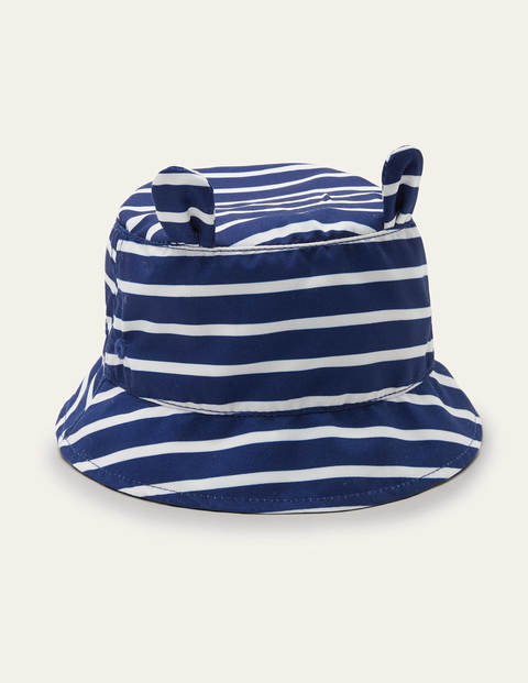Fun Stripe Woven Hat - College Navy/Ivory Fun Stripe Woven Hat - College Navy/Ivory