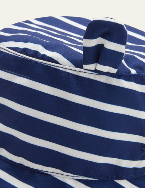 Fun Stripe Woven Hat - College Navy/Ivory Fun Stripe Woven Hat - College Navy/Ivory
