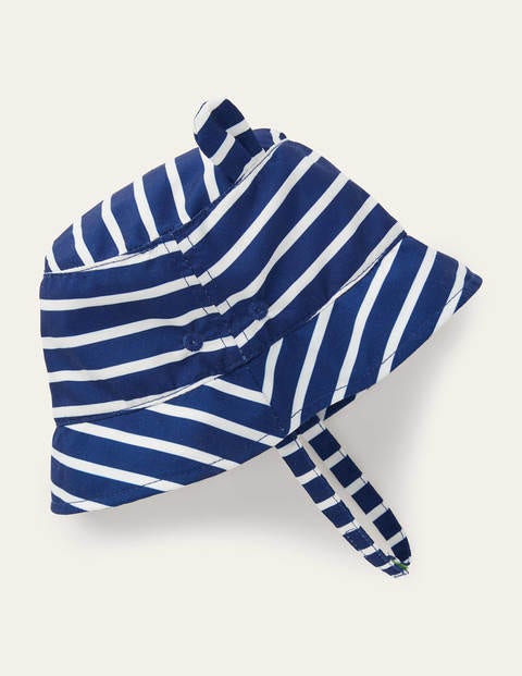 Fun Stripe Woven Hat - College Navy/Ivory Fun Stripe Woven Hat - College Navy/Ivory