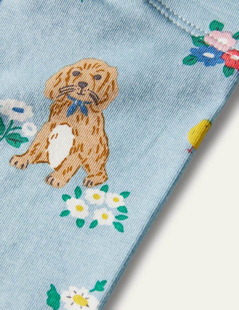 Printed Leggings - Multi Floral Pets Printed Leggings - Multi Floral Pets