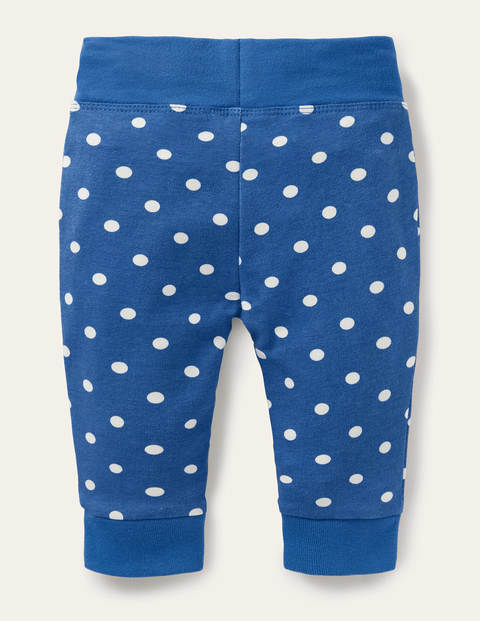 Appliqué Jersey Bottoms - Elizabethan Blue Jungle Appliqué Jersey Bottoms - Elizabethan Blue Jungle