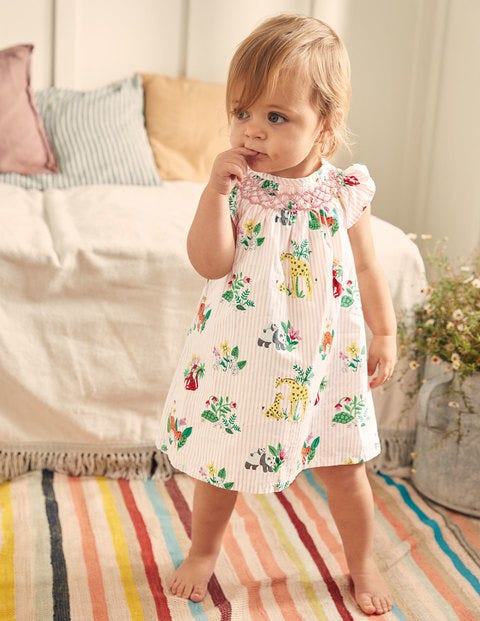 smock dress baby girl uk