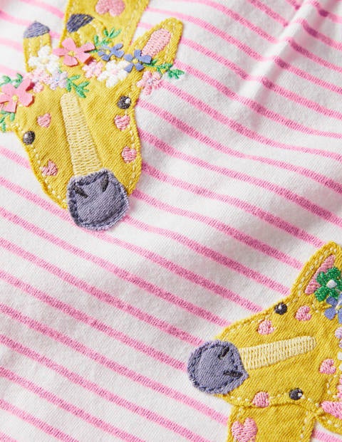 Appliqué Dress & Leggings Set - Multi Jungle Friends Appliqué Dress & Leggings Set - Multi Jungle Friends