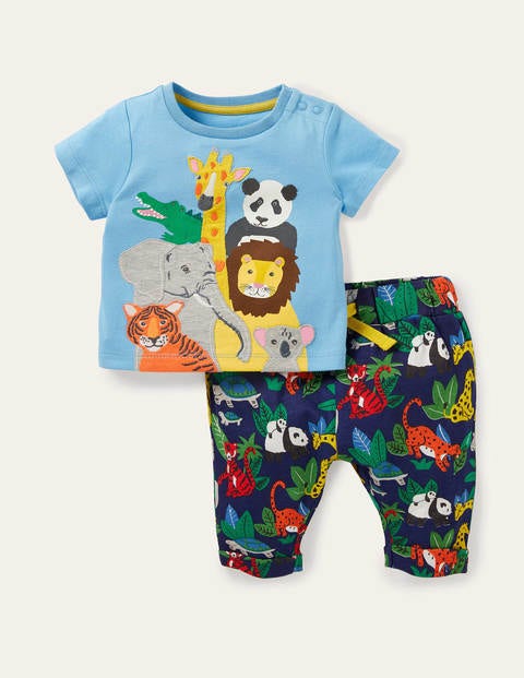 Fun Jersey Play Set - Starboard Blue Jungle Fun Jersey Play Set - Starboard Blue Jungle