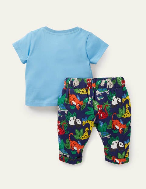 Fun Jersey Play Set - Starboard Blue Jungle Fun Jersey Play Set - Starboard Blue Jungle