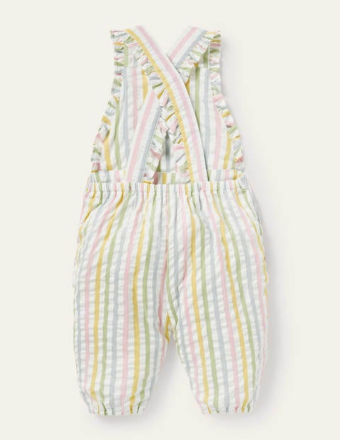 Woven Giraffe Dungarees - Green/Pink Lemonade Giraffe Woven Giraffe Dungarees - Green/Pink Lemonade Giraffe