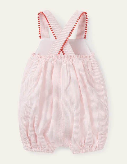 Fun Ticking Romper - Pink Lemonade Watermelons Fun Ticking Romper - Pink Lemonade Watermelons
