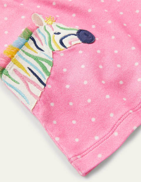 Jungle Animals Jersey Dress - Plum Blossom Pink Animals Jungle Animals Jersey Dress - Plum Blossom Pink Animals