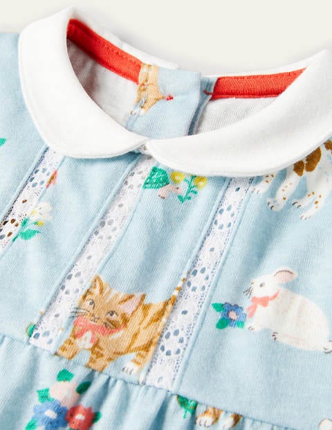 Jersey Pets Collared Top - Multi Floral Pets Jersey Pets Collared Top - Multi Floral Pets