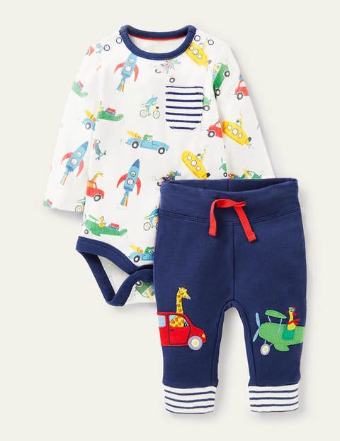 Body & Leggings Set - Ivory Animal Adventures Body & Leggings Set - Ivory Animal Adventures
