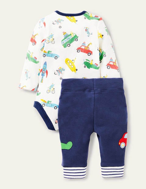 Body & Leggings Set - Ivory Animal Adventures Body & Leggings Set - Ivory Animal Adventures