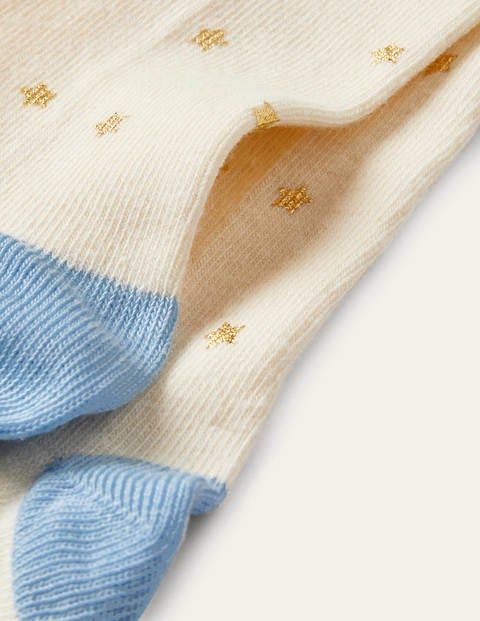 Everyday Tights - Ivory/Gold Star Everyday Tights - Ivory/Gold Star